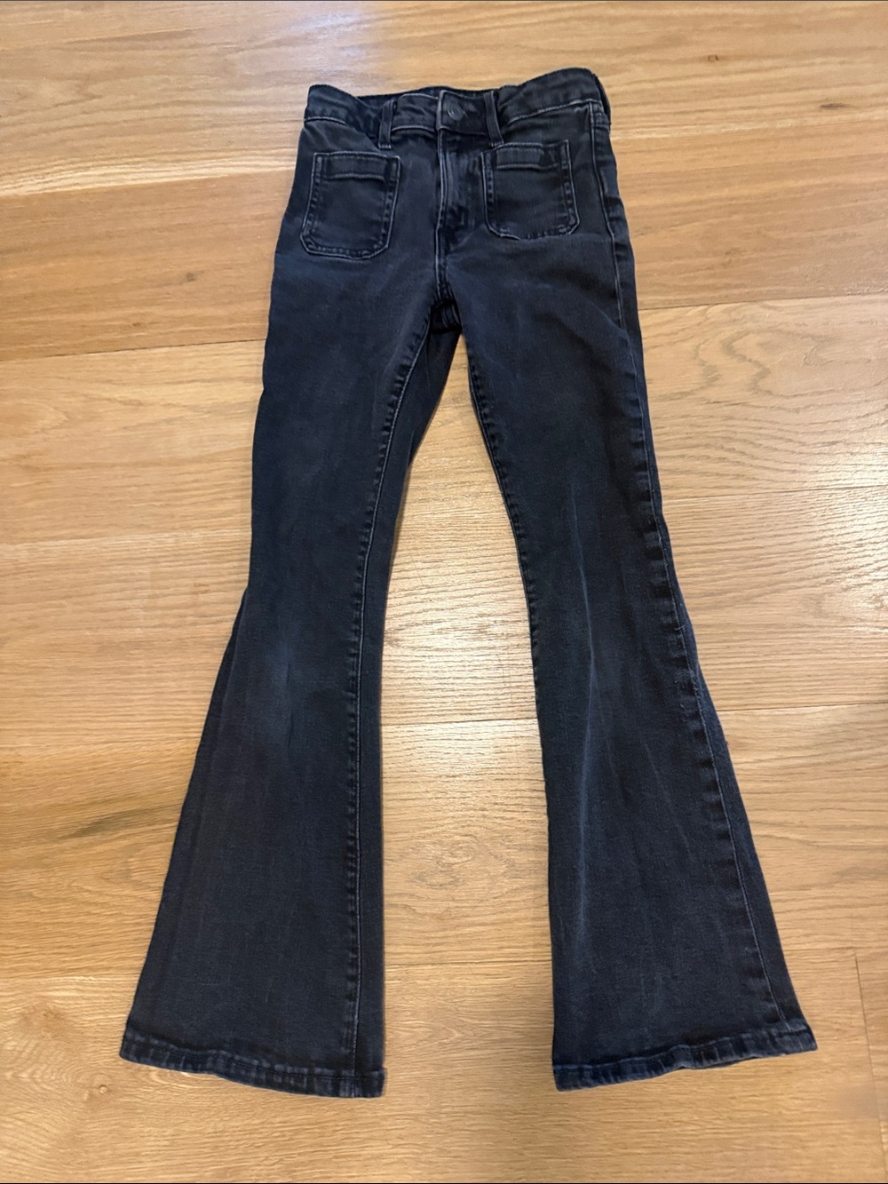 GAP Girls Black Flared Jeans